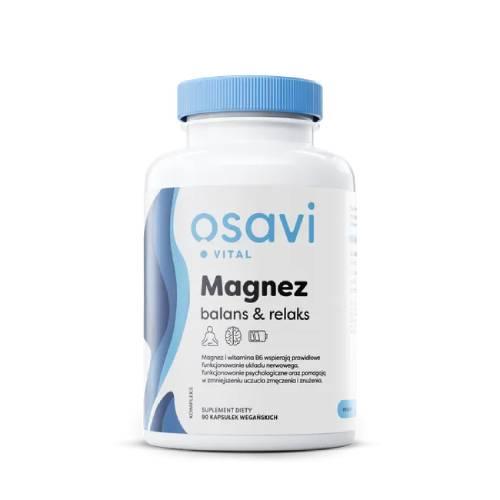 Zdjęcie produktu - Osavi Magnez Balans & Relaks, 90 kaps.