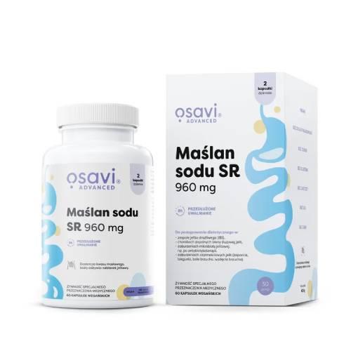 Zdjęcie produktu - OSAVI Maślan Sodu SR 960mg, 60 kapsułek 