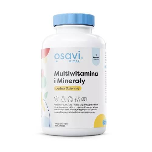 Zdjęcie produktu - OSAVI Multiwitamina i Minerały, 180 kapsułek