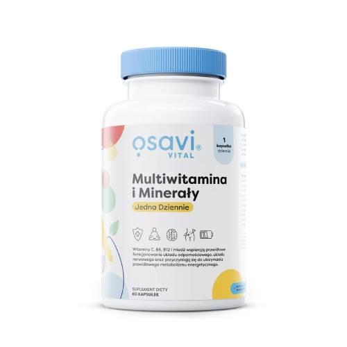 Zdjęcie produktu - OSAVI Multiwitamina i Minerały, 60 kapsułek