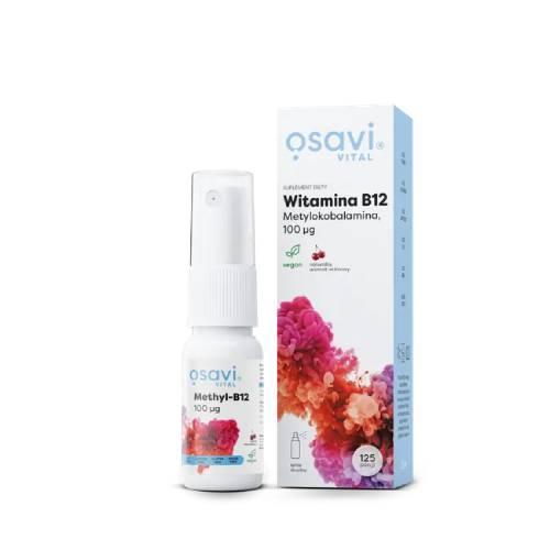 Zdjęcie produktu - Osavi Witamina B12 (Metylokobalamina) 100 mcg spray doustny, 25 ml
