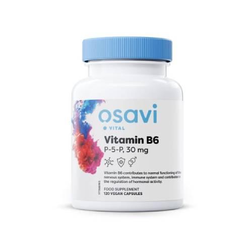 Zdjęcie produktu - OSAVI Witamina B6 P-5-P 30 mg, 120 kaps.