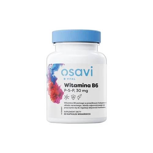 Zdjęcie produktu - OSAVI Witamina B6 P-5-P 30 mg, 60 kaps.