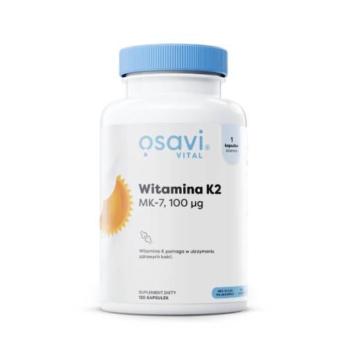 Zdjęcie produktu - Osavi Witamina K2 MK-7 100 mcg, 120 kaps.