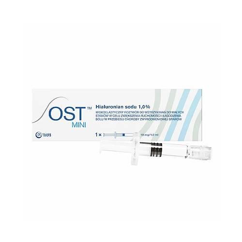 Zdjęcie produktu - OST Mini Hialuronian sodu 10 mg/1 ml do wstrzykiwań do staw&oacute;w, 1 ampułko-strzykawka