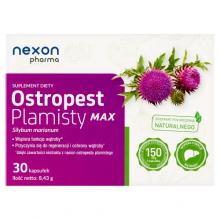 Zdjęcie produktu - Ostropest Plamisty Max, 30 kaps. - suplement diety z sylimaryną
