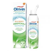 Zdjęcie produktu - Otrivin Oddychaj Czysto Spray do nosa dla dzieci, 100 ml