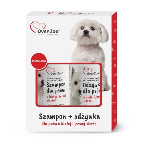 Zdjęcie produktu - Over Zoo Zestaw dla ps&oacute;w o białej i jasnej sierści