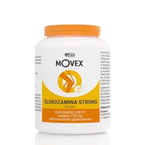 Miniaturka artykułu - Movex Glukozamina Strong, 120 tabl.