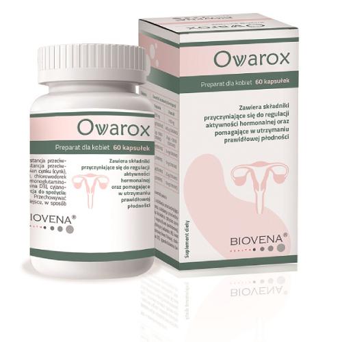 Zdjęcie produktu - Ovarox Biovena, 60kaps.