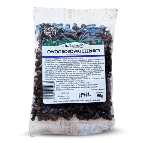 Zdjęcie produktu - Owoc bor&oacute;wki czernicy, 50 g