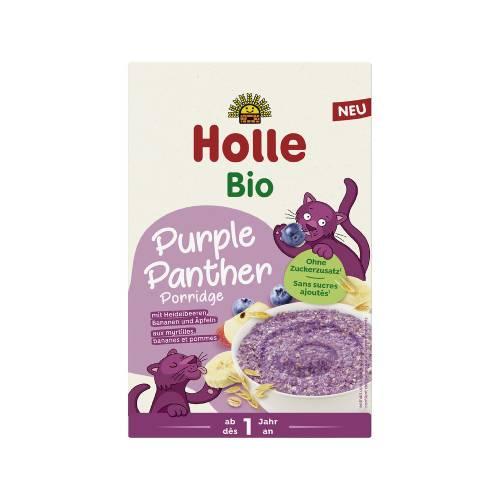 Zdjęcie produktu - Holle Bio Owsiankowa pantera banan jabłko jagoda bez dodatku cukr&oacute;w od 1 roku, 200 g KR&Oacute;TKA DATA 24.07.2026
