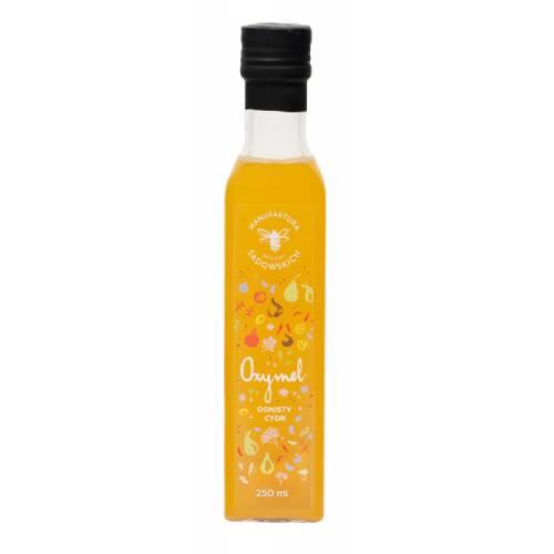 Zdjęcie produktu - PASIEKI RODZINY SADOWSKICH Oxymel ognisty cydr, 250 ml