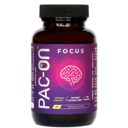 PAC-ON FOCUS, 60 kapsułek