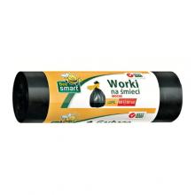 Zdjęcie produktu - PACLAN Bee Smart Worki na śmieci LDPE Czarne 60L, 10szt.