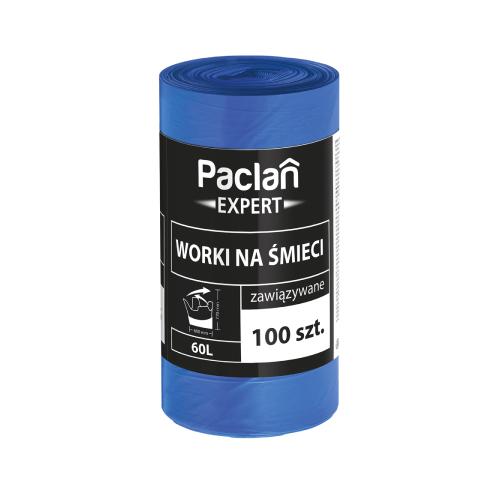 Zdjęcie produktu - PACLAN Expert Worki na śmieci 60L, 100szt.