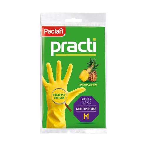 Zdjęcie produktu - Paclan Practi Rękawice gumowe zapachowe M, 1 para