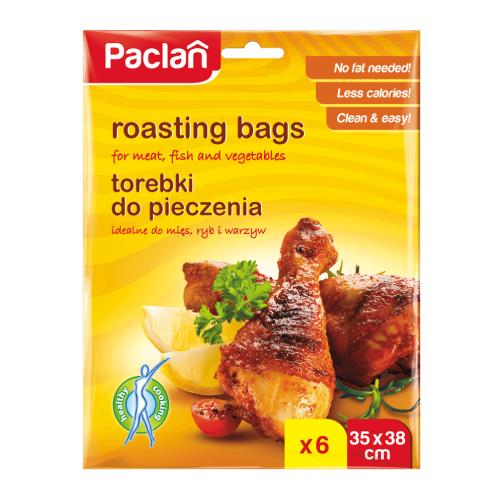 Zdjęcie produktu - PACLAN Torebki do pieczenia 35x38cm, 6szt.