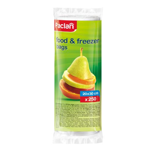 Zdjęcie produktu - PACLAN Woreczki śniadaniowe i na mrożonki, 250szt.