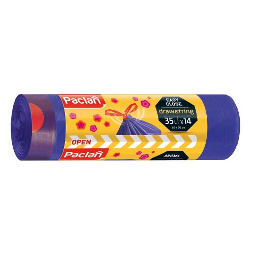 Zdjęcie produktu - PACLAN zapachowe worki na śmieci 35l, 14szt.