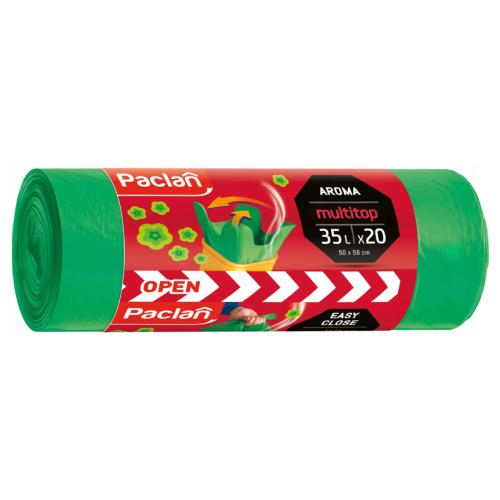 Zdjęcie produktu - Paclan Zapachowe worki na śmieci 35 l, 20 szt.
