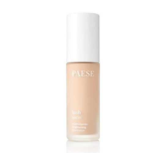 PAESE Lush Satin Witaminowy podkład rozświetlający 30 Porcelana, 30ml