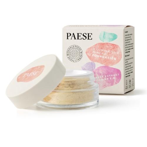 PAESE Mineralny podkład do twarzy rozświetlający 202W Natural, 7g