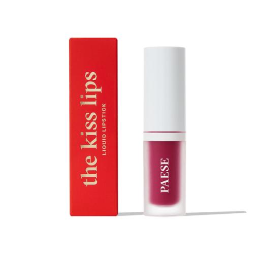 Zdjęcie produktu - PAESE Pomadka w płynie THE KISS LIPS 05 Raspberry Red