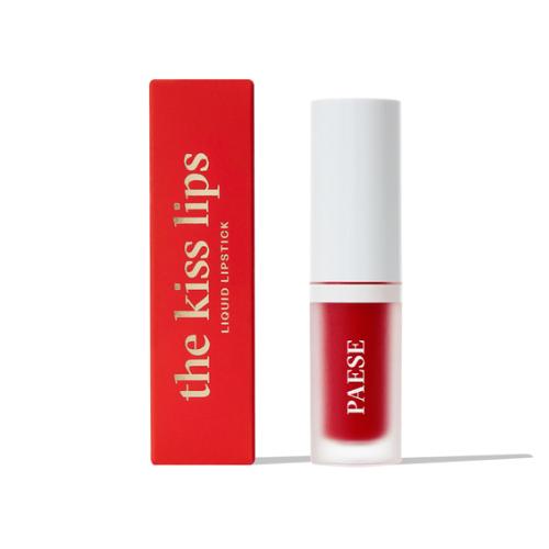 Zdjęcie produktu - PAESE Pomadka w płynie THE KISS LIPS 06 Classic Red