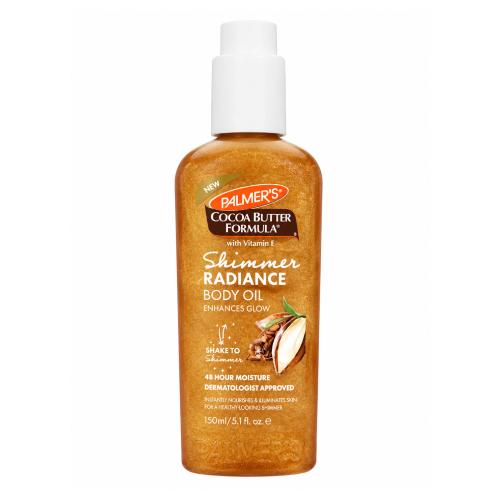 Zdjęcie produktu - Palmer's CBF Olejek rozświetlający z drobinkami do ciała, 150 ml