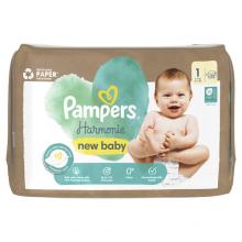 Zdjęcie produktu - Pampers Harmonie Pieluszki rozmiar 1 2-5 kg, 35 sztuk