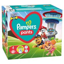 Zdjęcie produktu - Pampers Pants Psi Patrol Pieluchomajtki rozmiar 4 (9-15 kg), 72szt.