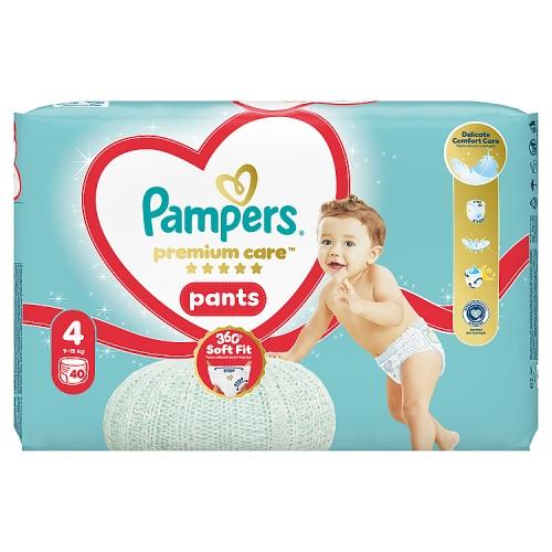 Zdjęcie produktu - Pampers Premium Care Pants 4 Pieluchomajtki dla dzieci, 40 szt.