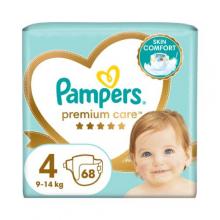 Zdjęcie produktu - Pampers Premium Care Pieluszki rozmiar 4, 68 sztuk
