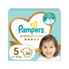 Zdjęcie produktu - Pampers Premium Care Pieluszki dla dzieci rozmiar 5, 88 szt.