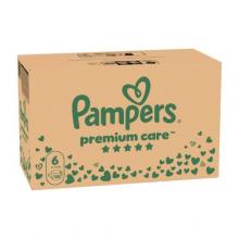 Zdjęcie produktu - Pampers Premium Care 6 Pieluszki dla dzieci 13-18kg, 128 szt. USZKODZONE KARTONOWE OPAKOWANIE 