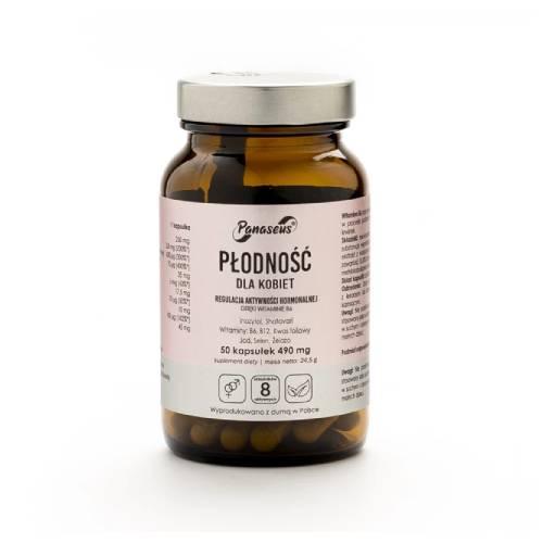 Zdjęcie produktu - Panaseus Płodność dla kobiet, 50 kapsułek