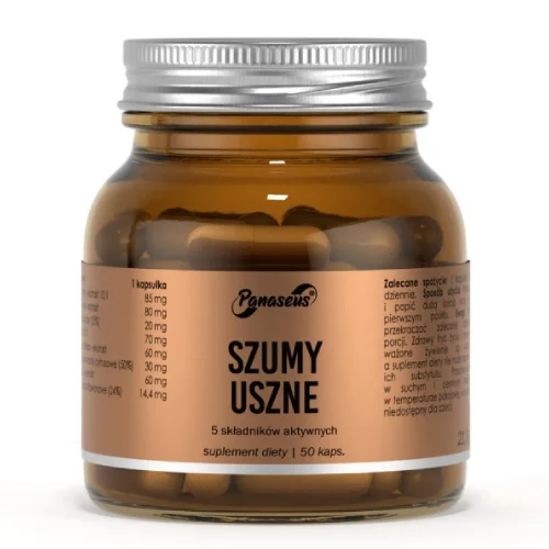 Zdjęcie produktu - Panaseus Szumy uszne, 50 kaps.