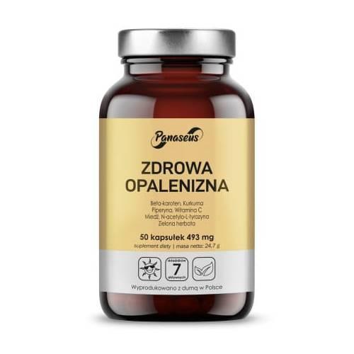 Zdjęcie produktu - Panaseus Zdrowa opalenizna, 50 kaps.