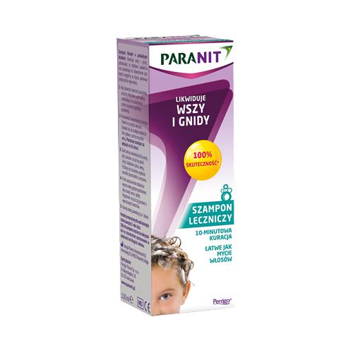 Zdjęcie produktu - Paranit Szampon leczniczy likwidujący wszy i gnidy, 100 ml