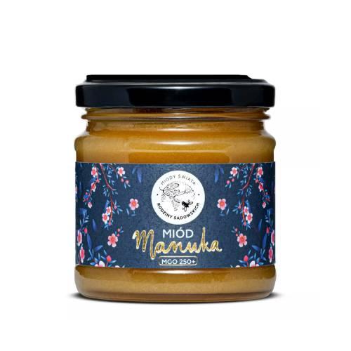 Zdjęcie produktu - PASIEKI RODZINY SADOWSKICH Mi&oacute;d manuka MGO, 250g