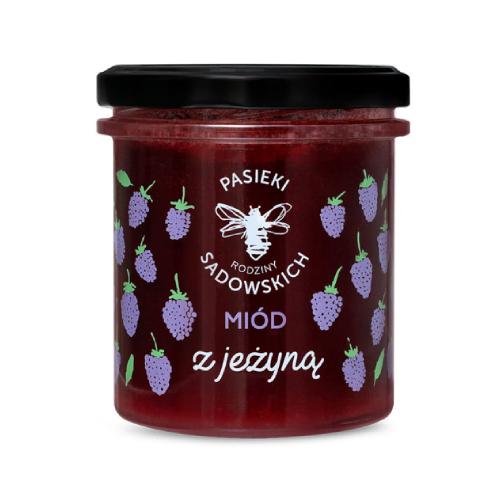 PASIEKI RODZINY SADOWSKICH Mi&oacute;d z jeżyną, 430 g