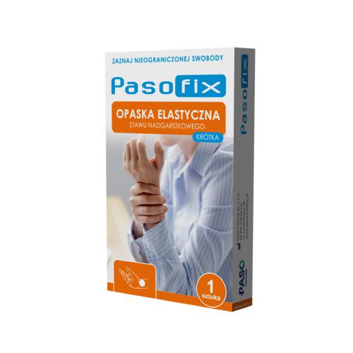 Zdjęcie produktu - PASO-FIX Opaska elastyczna stawu nadgarstkowego kr&oacute;tka - rozmiar M