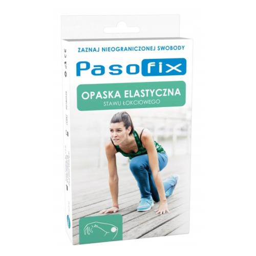 Zdjęcie produktu - PasoFix Opaska elastyczna stawu łokciowego rozmiar M - 1 sztuka USZKODZONE OPAKOWANIE TEKTUROWE