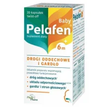 Zdjęcie produktu - Pelafen Baby 6m+ smak owocowy, 20 kapsułek