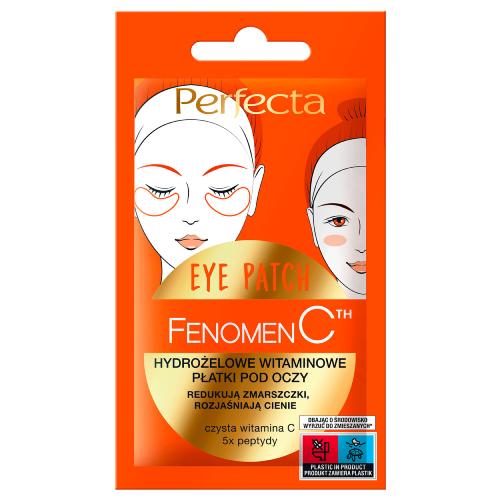Zdjęcie produktu - PERFECTA Fenomen C Eye Patch Hydrożelowe witaminowe płatki pod oczy, 1 para
