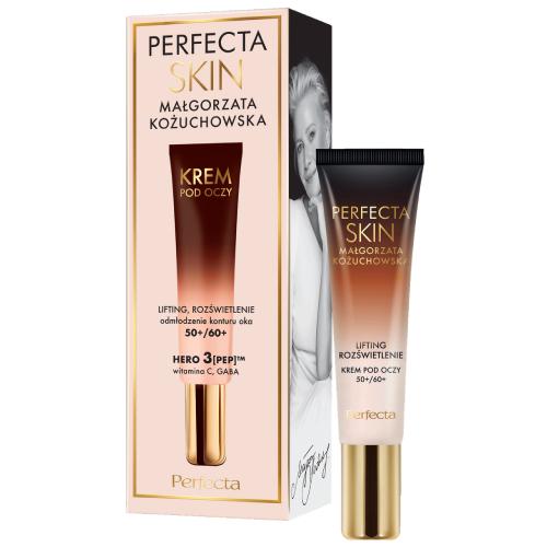 Zdjęcie produktu - PERFECTA Skin Małgorzata Kożuchowska Krem pod oczy 50+/60+, 15 ml