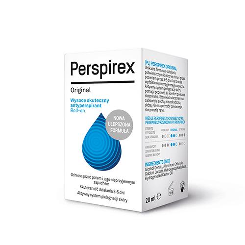 Zdjęcie produktu - PERSPIREX Original Antiperspirant Roll-on, 20ml