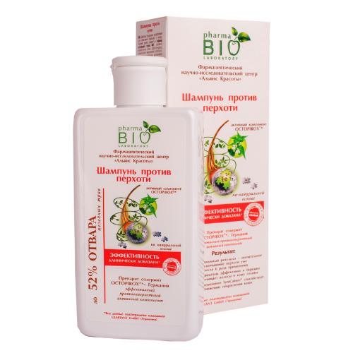 Zdjęcie produktu - Pharma Bio Szampon do włos&oacute;w przeciwłupieżowy Łopianowy, 200ml