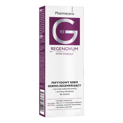 Zdjęcie produktu - Pharmaceris G Regenovum Peptydowy krem dermo-regenerujący do twarzy, 50 ml
